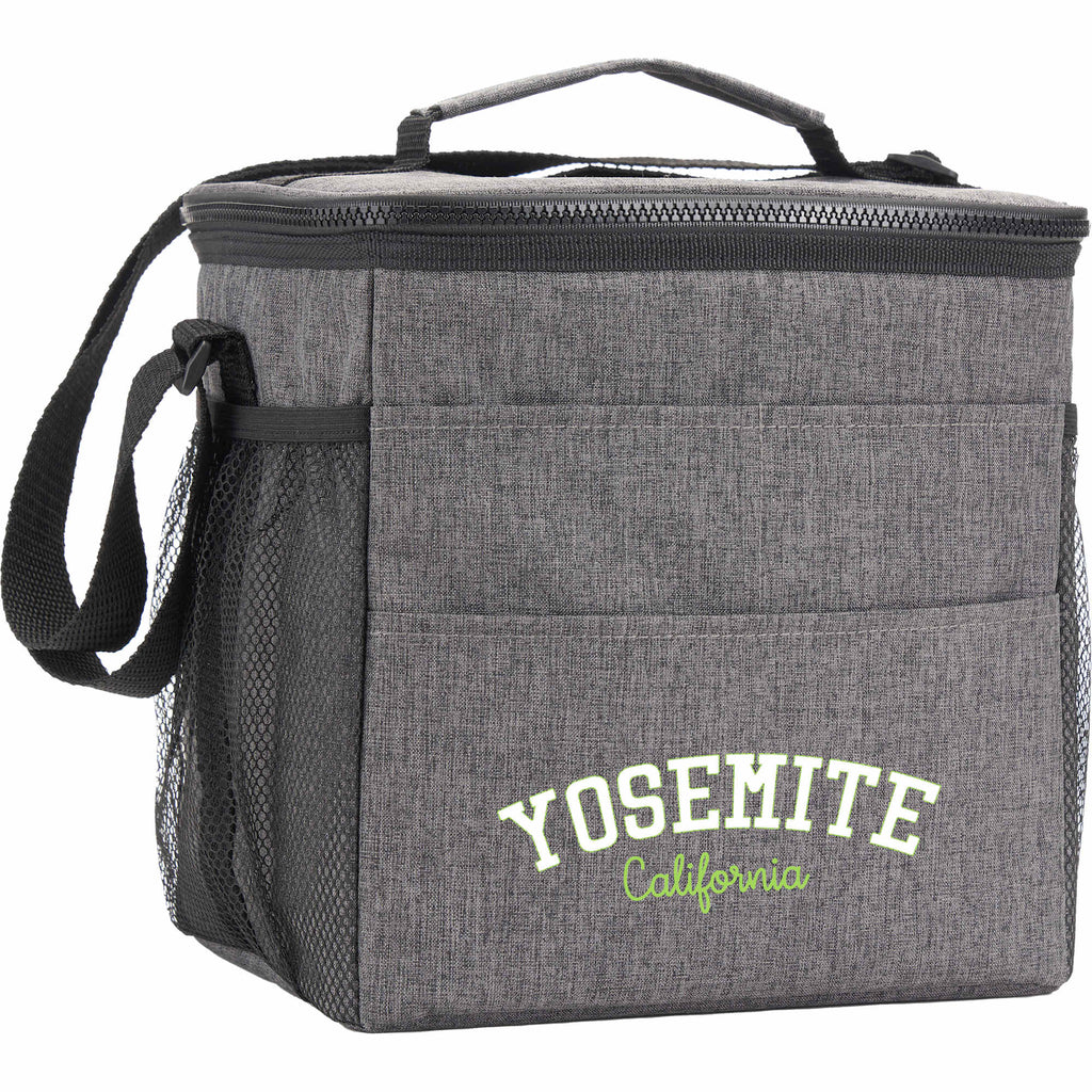 Versa Recycled Event Cooler for 18 Cans Transfer - Graphite - Right Angle
