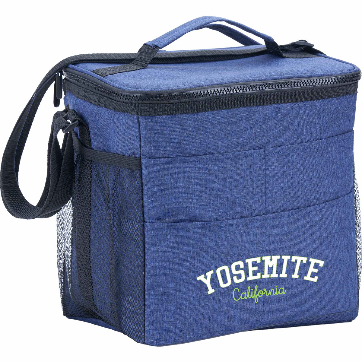 Versa Recycled Event Cooler for 18 Cans Transfer - Navy - Right Angle 2