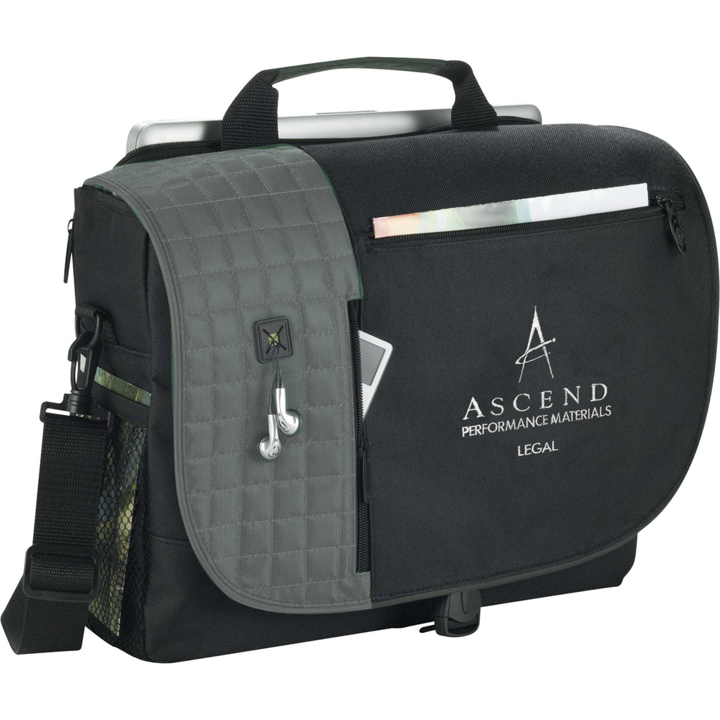 Verve TSA Friendly Laptop Messenger Bag, 15 Inches Transfer - Black - Photo 2