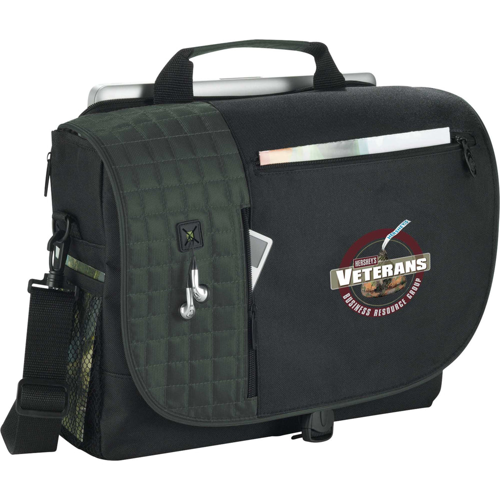 Verve TSA Friendly Laptop Messenger Bag, 15 Inches Transfer - Black - Photo 3