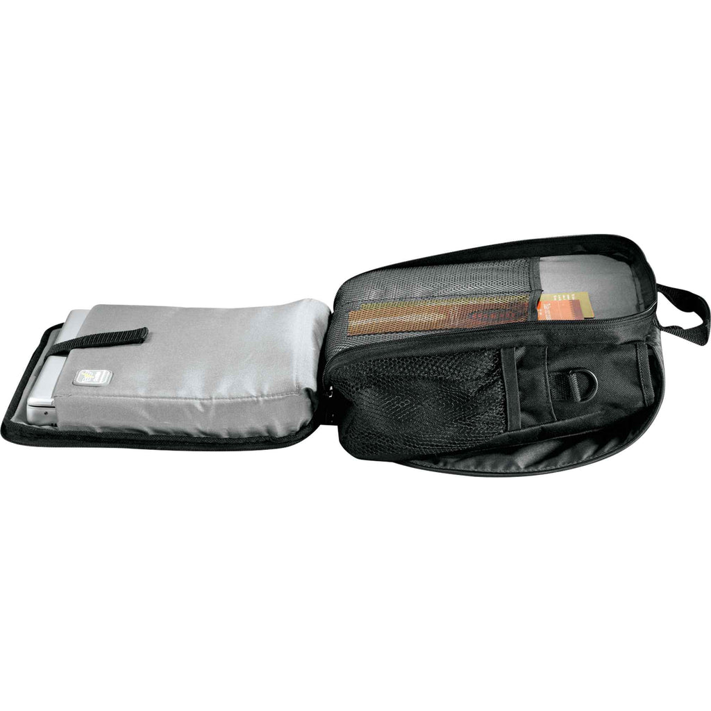 Verve TSA Friendly Laptop Messenger Bag, 15 Inches Transfer - Black - Photo 7