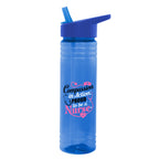 Vibe Bottle in Full Color, 24 oz - Blue - Colorbrite
