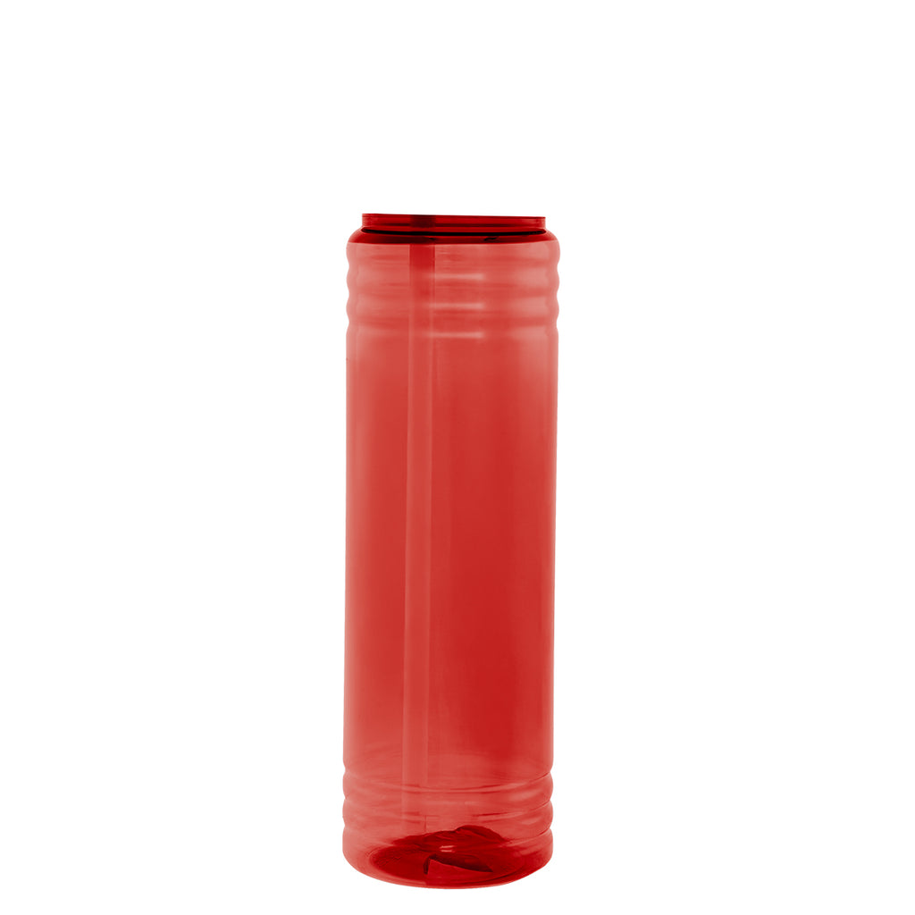 Vibe Bottle in Full Color, 24 oz - Red - Bottle