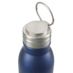 Vida Single Wall Stainless Steel Bottle, 24 oz - Navy - Top