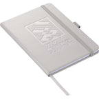 Vienna Hardcover Journal and Stylus Pen Set, 5 x 7 Inches Full Color - Silver - Photo