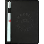 Vienna Wireless Charging Writing Pad, 10 x 12.5 Inches Debossing - Black - Front