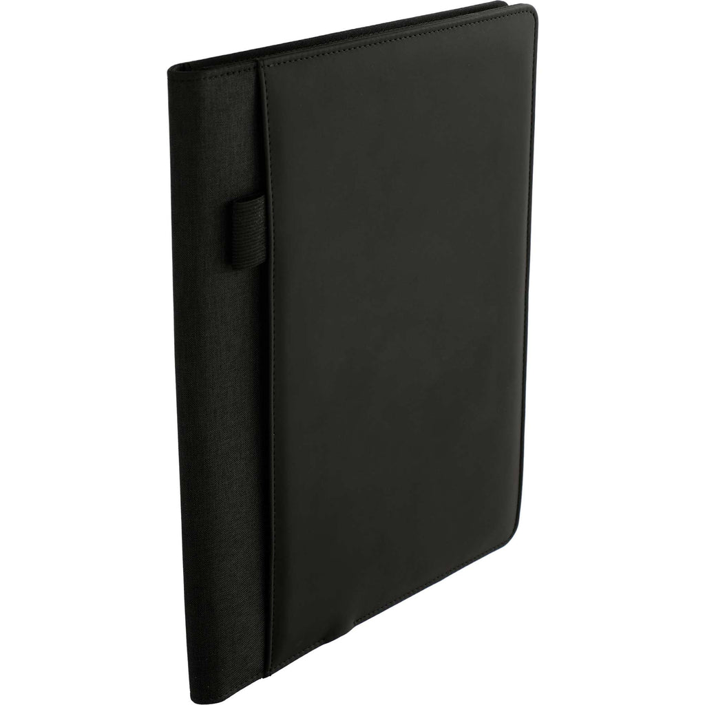 Vienna Wireless Charging Writing Pad, 10 x 12.5 Inches Debossing - Black - Right Angle 2
