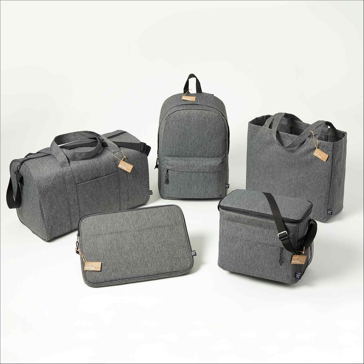 Vila All-Purpose Tote in Recycled Polyester Full Color - Graphite - Collection