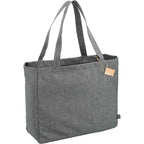 Vila All-Purpose Tote in Recycled Polyester Full Color - Graphite - Right Angle 3