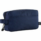 Vila Dopp Kit in Recycled Polyester Embroidery - Navy - Right Angle