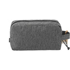 Vila Dopp Kit in Recycled Polyester - Graphite - Back