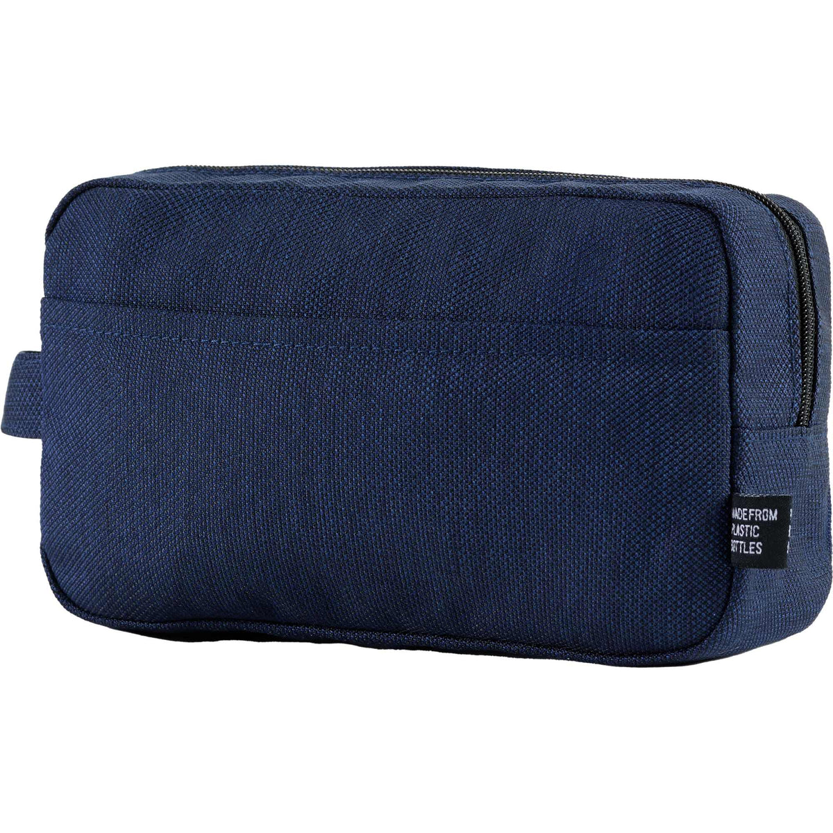 Vila Dopp Kit in Recycled Polyester - Navy - Left Angle