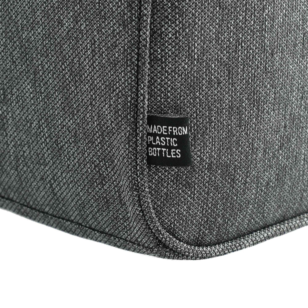 Vila Executive Duffel Bag in Recycled PET Embroidery - Graphite - Detail