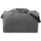 Vila Executive Duffel Bag in Recycled PET - Graphite - Back