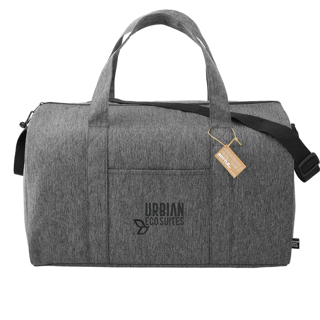 Vila Executive Duffel Bag in Recycled PET - Graphite - Front