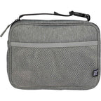 Vila Hanging Travel Organizer with Toothbrush Loop Embroidery - Graphite - Back 2