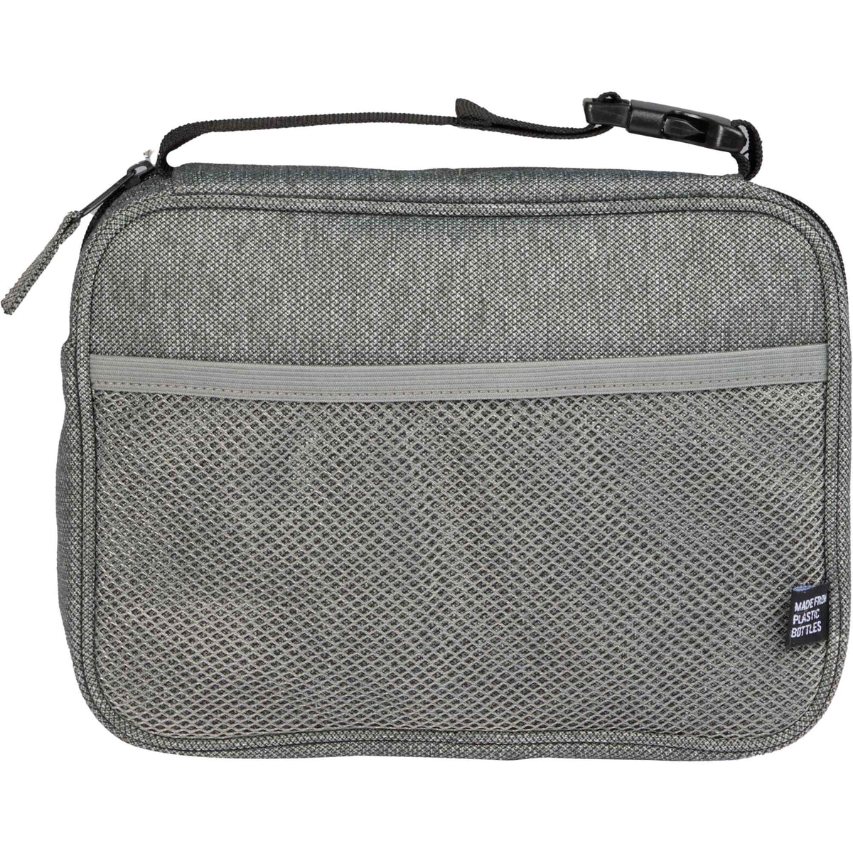 Vila Hanging Travel Organizer with Toothbrush Loop Embroidery - Graphite - Back 2