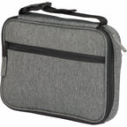 Vila Hanging Travel Organizer with Toothbrush Loop Full Color - Graphite - Left Angle