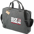 Vila Recycled Business Case for 15 Inch Laptops Full Color - Graphite - Left Angle