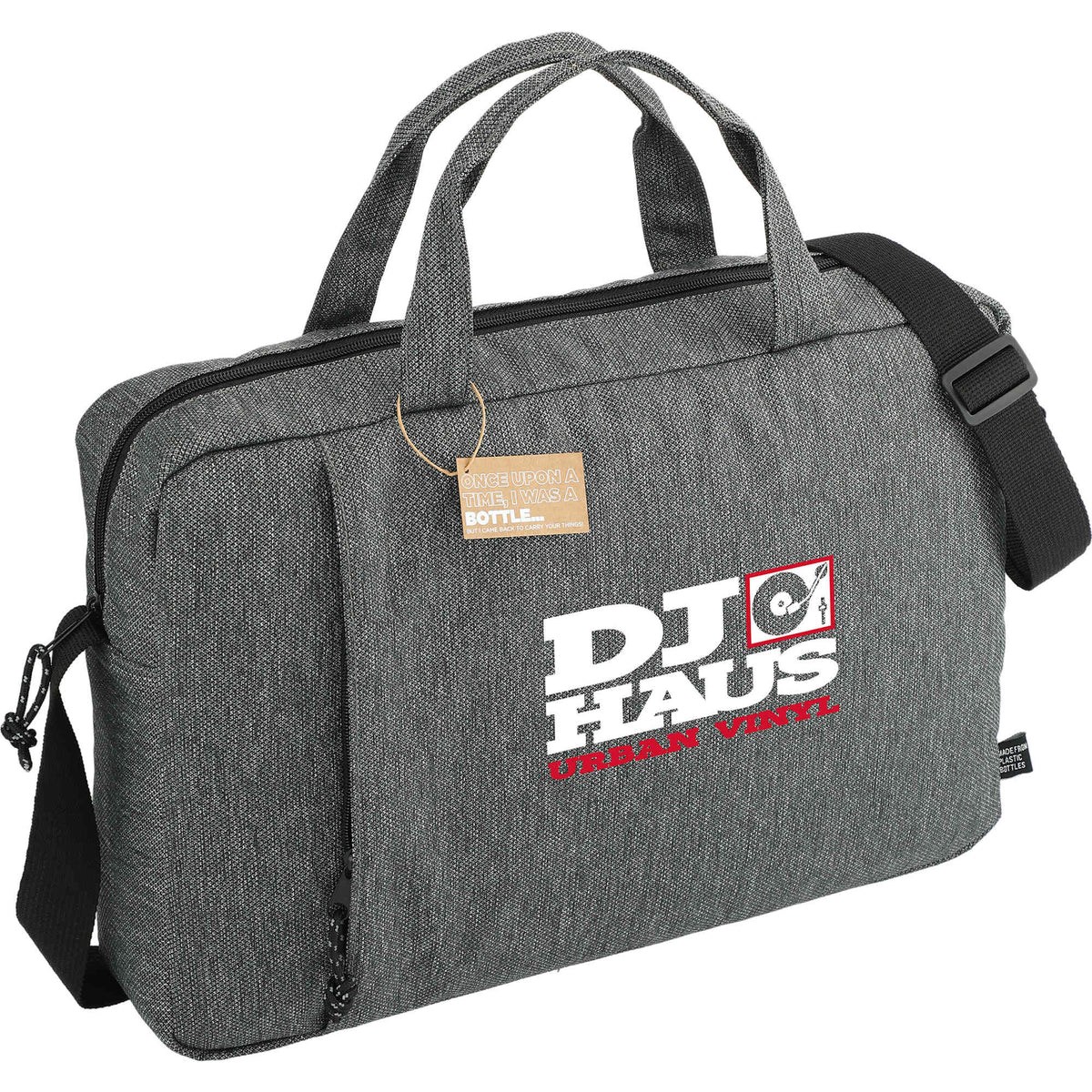 Vila Recycled Business Case for 15 Inch Laptops Full Color - Graphite - Right Angle