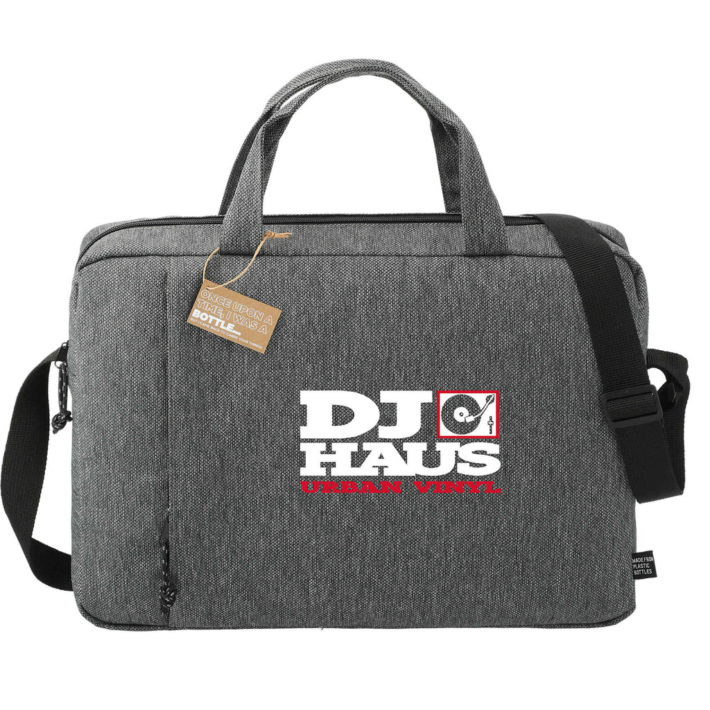 Vila Recycled Business Case for 15 Inch Laptops - Graphite - Front