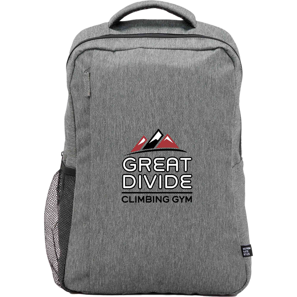 Vila Recycled Commuter Backpack, 15 Inch Full Color - Graphite - Front