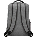 Vila Recycled Commuter Backpack, 15 Inch - Graphite - Back