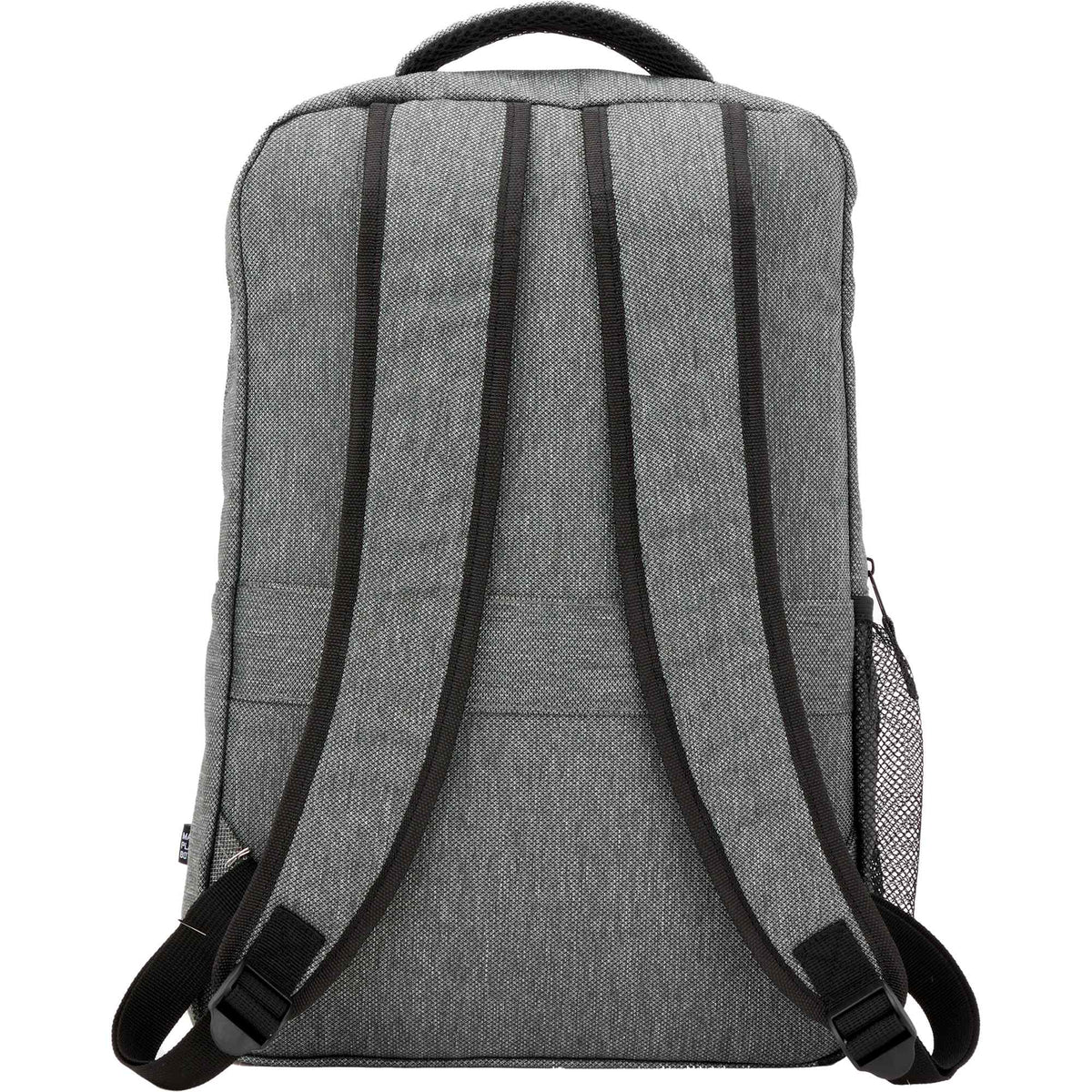 Vila Recycled Commuter Backpack, 15 Inch - Graphite - Back