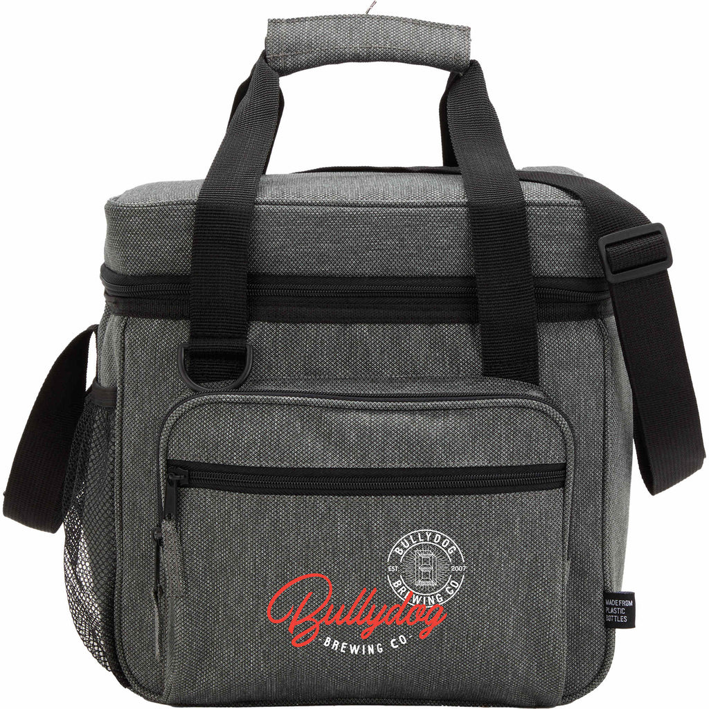 Vila Recycled Event Cooler for 24 Cans Embroidery - Graphite - Front