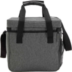 Vila Recycled Event Cooler for 24 Cans Full Color - Graphite - Back