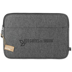 Vila Recycled Laptop Sleeve, 15 Inch Full Color - Graphite - Front