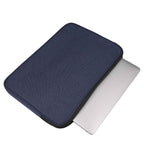 Vila Recycled Laptop Sleeve, 15 Inch Full Color - Navy - Front