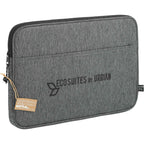 Vila Recycled Laptop Sleeve, 15 Inch - Graphite - Right Angle 2