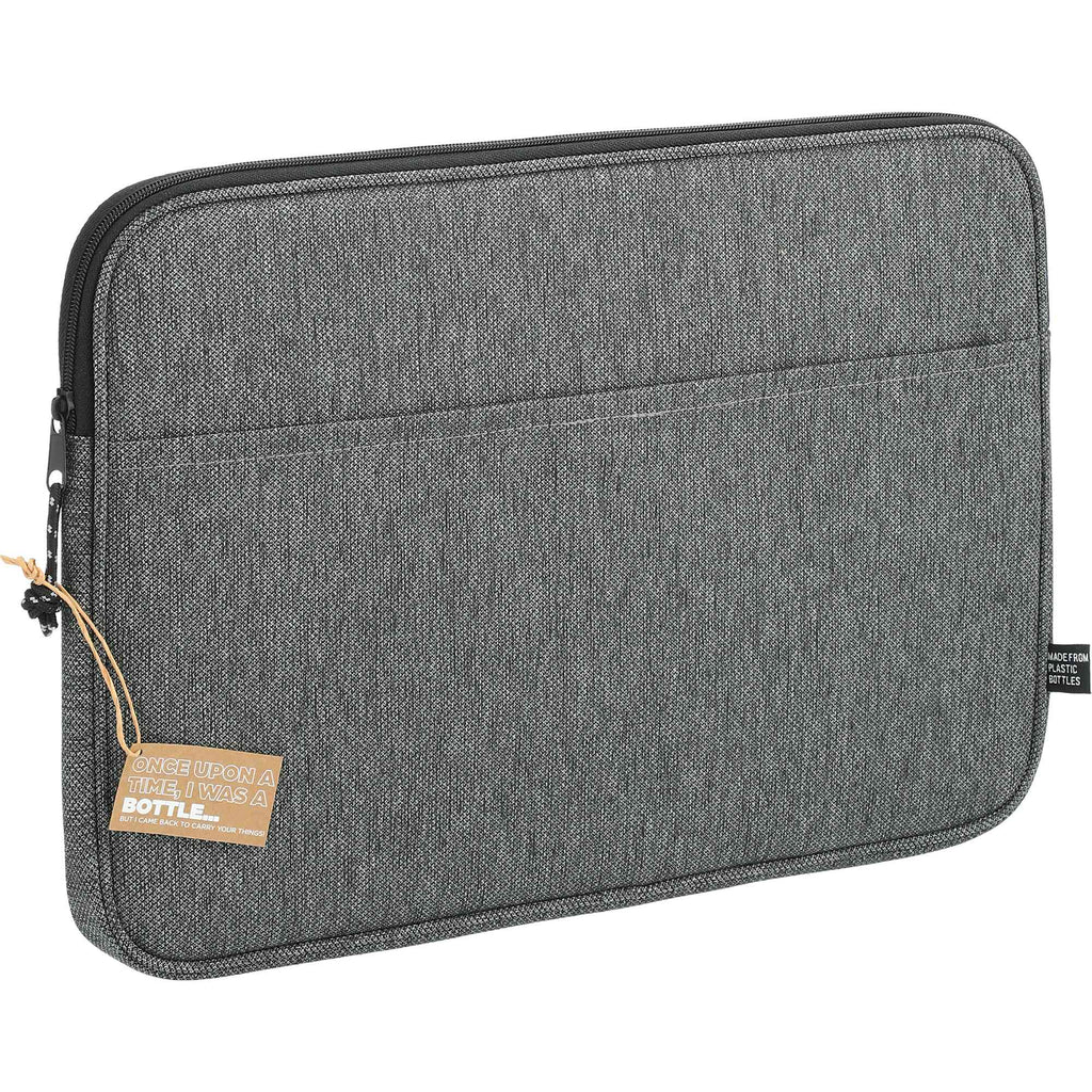 Vila Recycled Laptop Sleeve, 15 Inch - Graphite - Right Angle 3