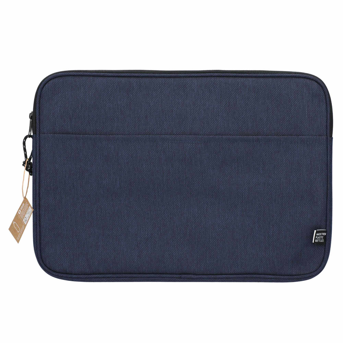Vila Recycled Laptop Sleeve, 15 Inch - Navy - Back 3