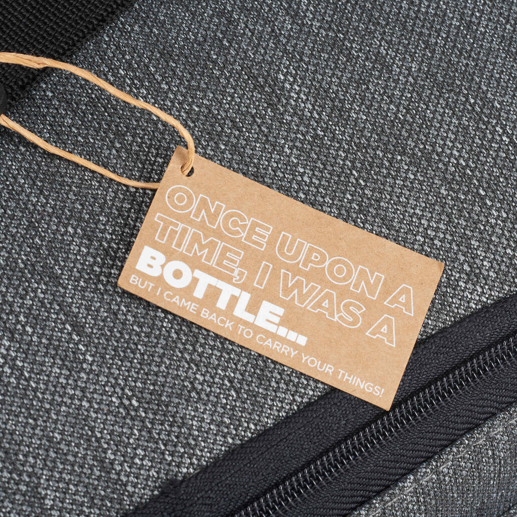Vila Recycled Lunch Cooler for 12 Cans - Graphite - Detail