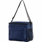 Vila Recycled Lunch Cooler for 12 Cans - Navy - Left Angle