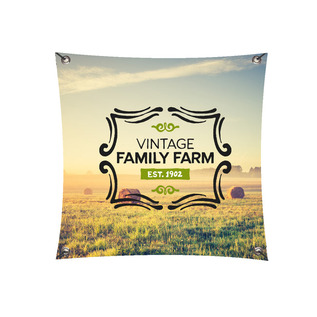 Vinyl Banner, 3 x 3 Foot