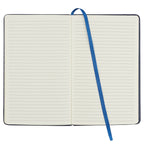 Viola Bound Notebook with Aluminum Pen, 6 x 8.5 Inches Debossing - Navy - Photo