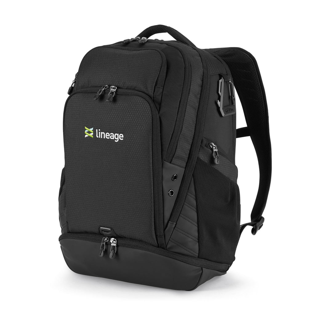 Viper Laptop Backpack with Shoe Compartment, 15 Inch Transfer - Black - View 2