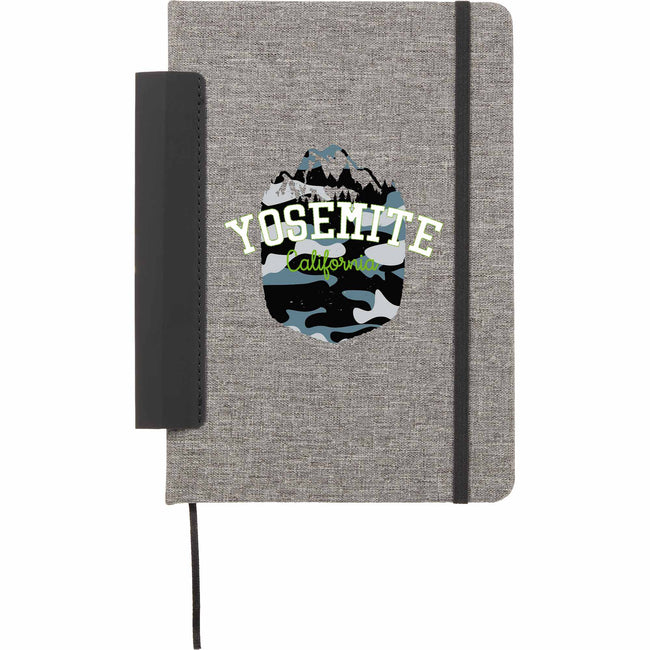 Viper Recycled Notebook with Spine Pen Loop, 5.5 x 8.5 Inches Full Color