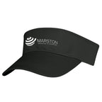 Visor in Cotton Twill Embroidery - Black - Silk Screen