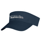Visor in Cotton Twill Embroidery - Navy - Embroidery