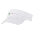 Visor in Recycled PET Embroidery - White - Embroidery