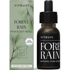 Vitruvi Plug-In Wall Diffuser with Forest Rain Refill - White - Front 3