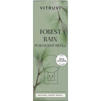 Vitruvi Plug-In Wall Diffuser with Forest Rain Refill - White - Front 4