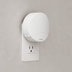Vitruvi Plug-In Wall Diffuser with Forest Rain Refill - White - Right Angle 2