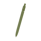 Vivian Gel Pen in Recycled ABS - Olive - Front