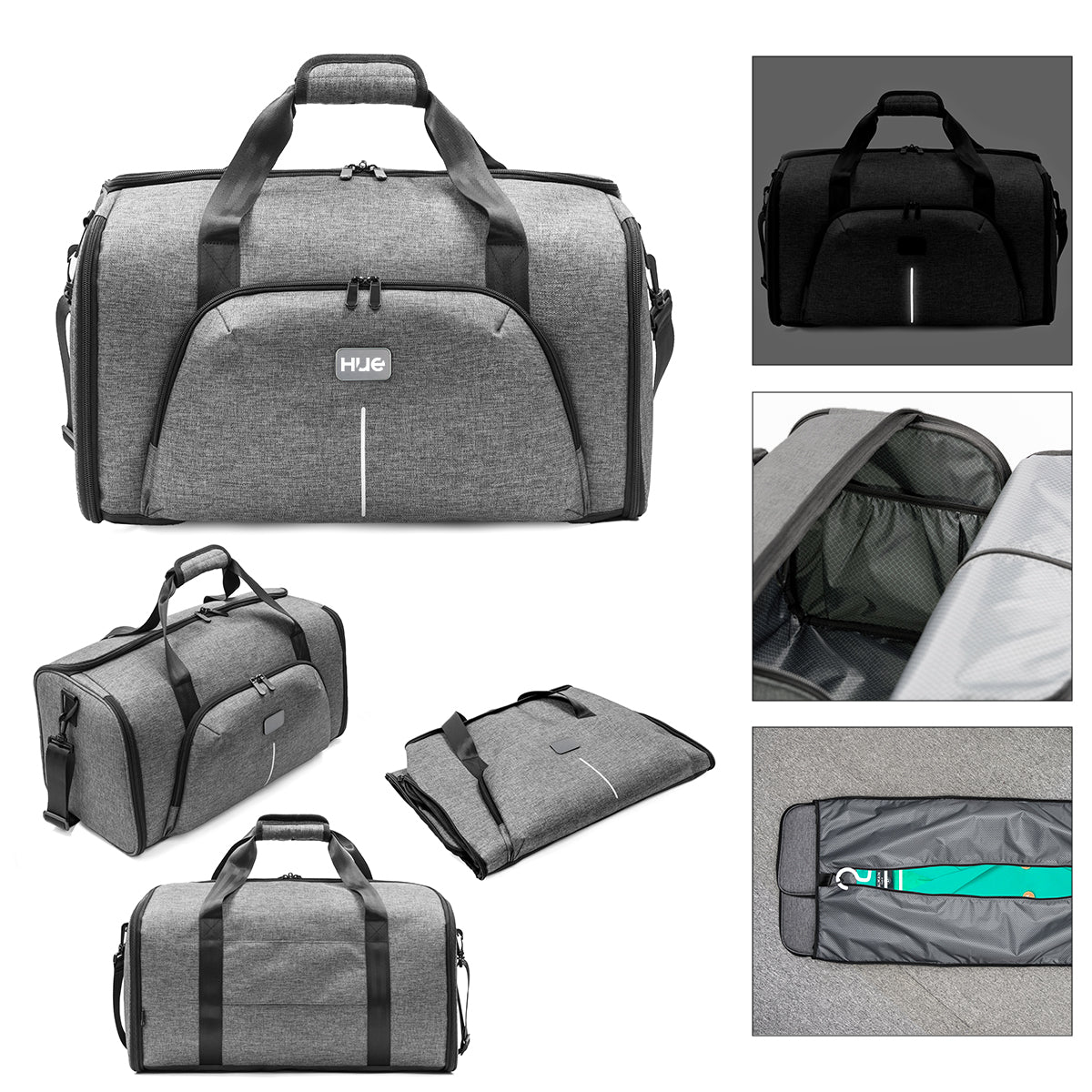 Voyager Dual Function Eco Duffel Bag - Laser