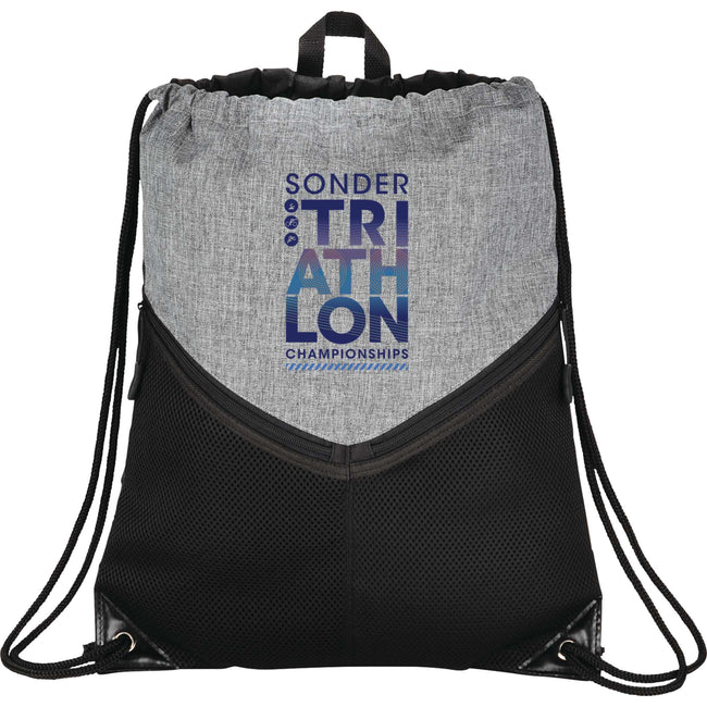 Voyager Sports Pack with Mesh Zip Pockets Embroidery